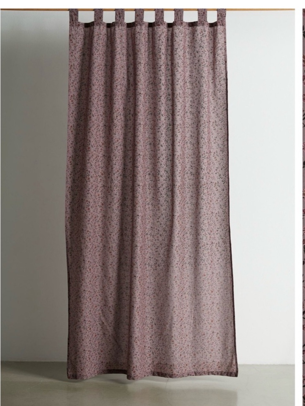 Urban Outfitters Clarissa Floral Vine Window Panels (4)